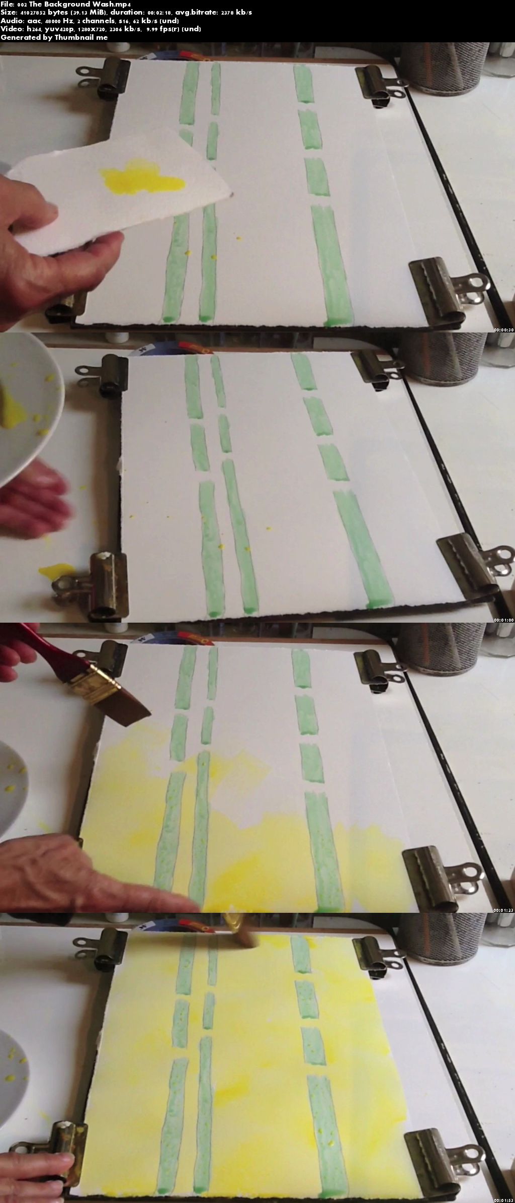 Painting a Fall Scene in Watercolors in Seven Easy Steps