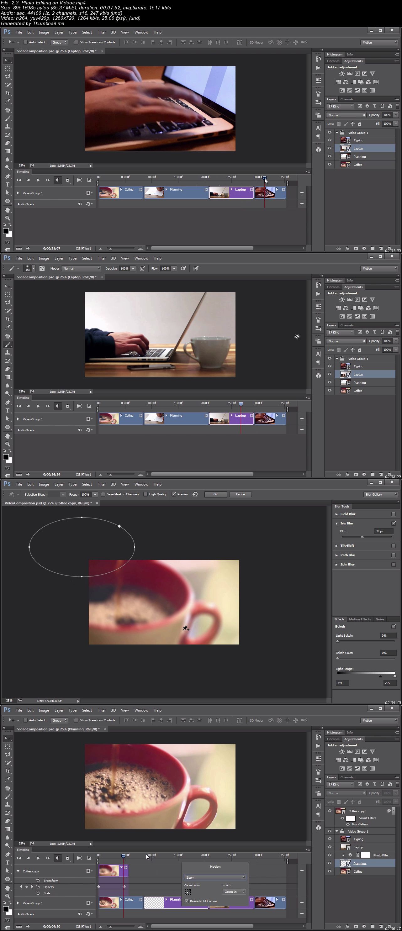 TutsPlus - Video Editing in Adobe Photoshop