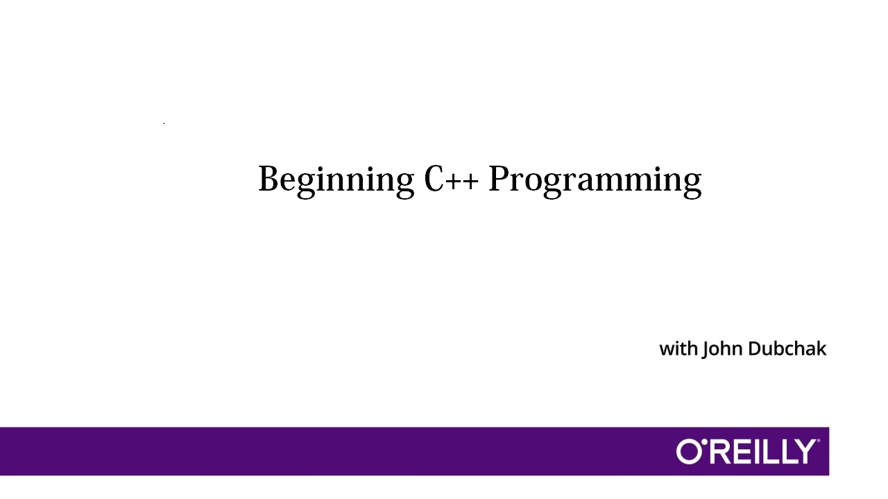 O’Reilly – Beginning C++ Programming