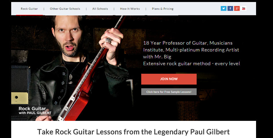 Artistworks – Rock Guitar Lessons with Paul Gilbert (2015)