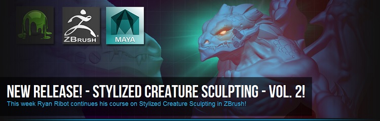 3DMotive – Stylized Creature Sculpting Volume 2