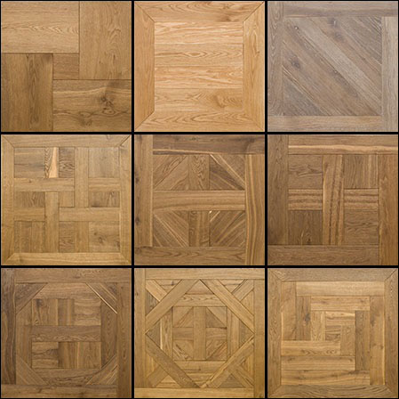 Modular flooring French Style