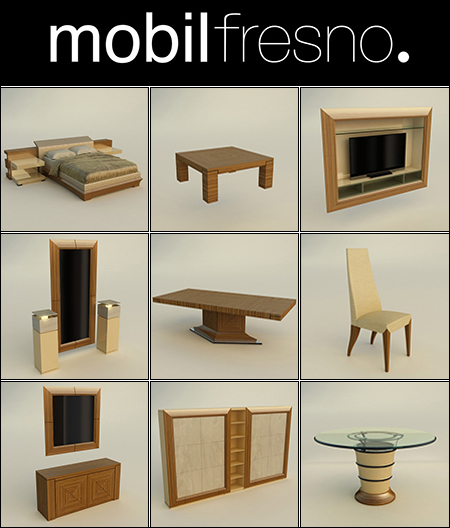 3D Models Collection Mobilfresno.