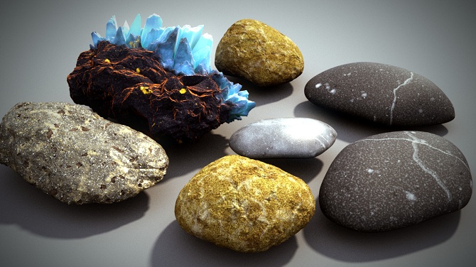 CGCookie – Shading Procedural Rocks (3Ds Max & Vray)