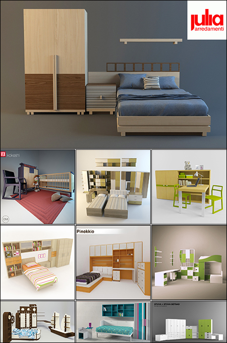 Modern Furniture Childroom Set